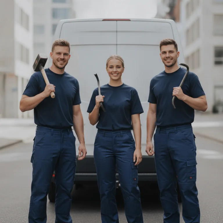 Rivningsfirma team i Bergen